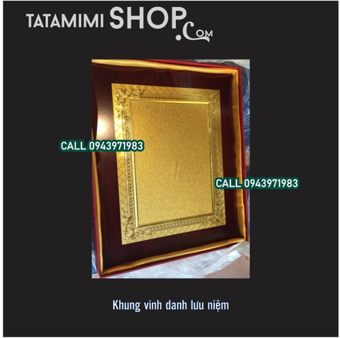 Khung vinh danh lưu niệm