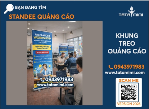 Thiết kế in banner workshop freelancer tại Hà Nội và TP HCM