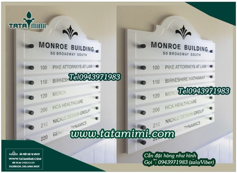 Bảng chỉ tầng từ mica