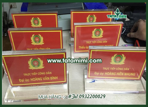 Biển chức danh quân đội nhân dân việt nam