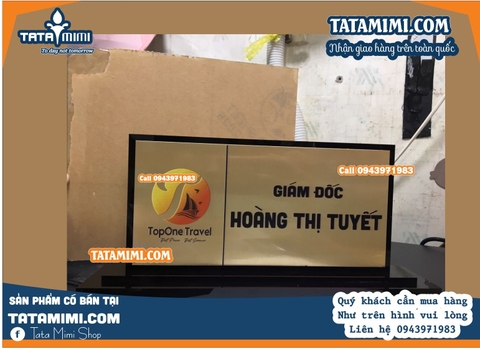 Biển chức danh giám đốc