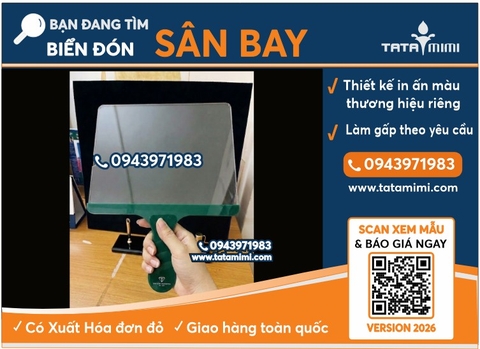 Sản xuất biển đón khách như thế nào? Quy trình từ thiết kế đến giao tận tay