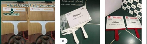 Biển đón khách du lịch thường có khổ nào