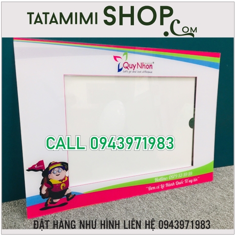 Biển vẫy khách từ mica