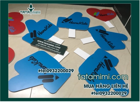làm biển hashtag tay cầm tại sự kiện tại quận 1