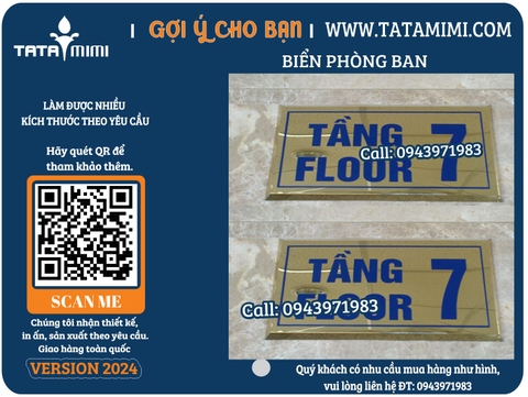 Tại Sao Chọn Biển Phòng Ban Inox?