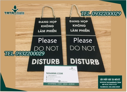 Các loại biển open close kết hợp mica màu và mica trong