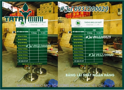 Những thông tin cần thiết thường có trên biển lãi suất ngân hàng