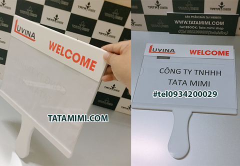 Biển đón sân bay được làm từ Mica Đài Loan