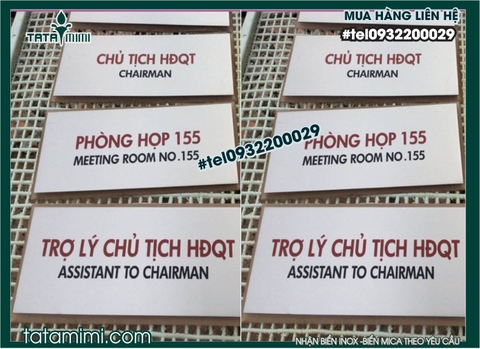 Bảng hiệu văn phòng các loại