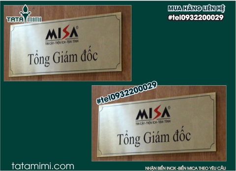 Biển phòng ban tạo sự chuyên nghiệp của công ty