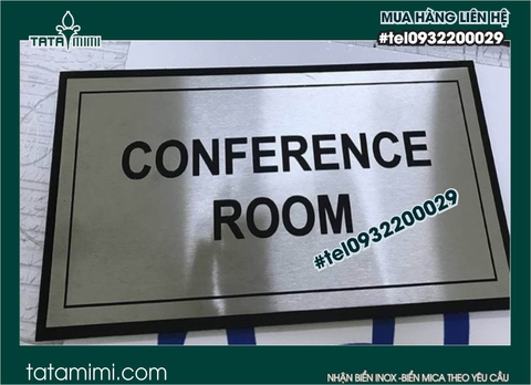 Biển phòng ban gây dựng phong cách làm việc chuyên nghiệp