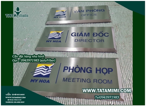 Bảng phòng ban in theo bộ phận công ty