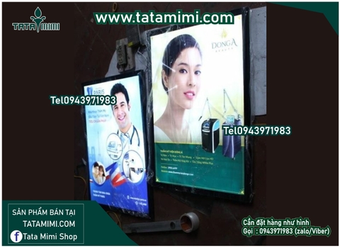 Tranh điện mica có led