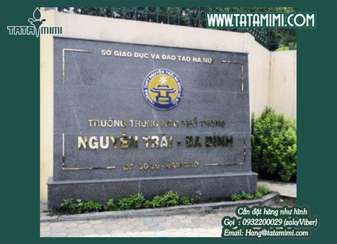 Mẫu biển quảng cáo đẹp, làm bảng hiệu chữ inox, bảng hiệu chữ nổi mica, alu