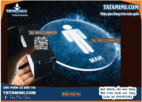 Biển WC LED: Sự Lựa Chọn Hiện Đại Và Thuận Tiện Cho Mọi Không Gian