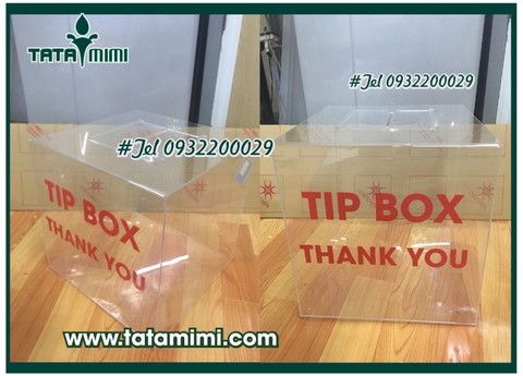 Hộp boxtip thiết kế gọn gàng chắc chắn