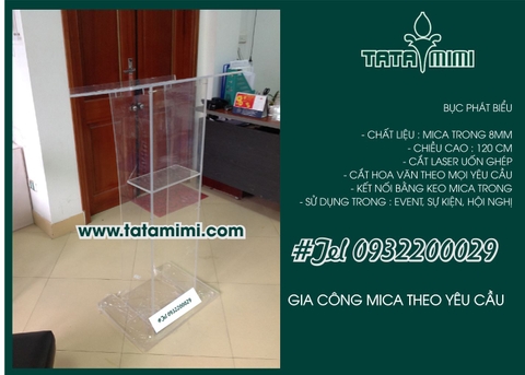 Bục phát biểu phù hợp cho các công ty tổ chức sự kiện