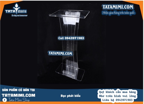 Bục phát biểu làm theo mẫu