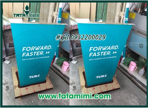 Bục phát biểu bằng mica đài loan chính hãng