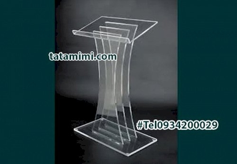 Bục phát biểu- Tatamimi là đơn vị gia công mica theo yêu cầu