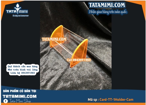Kệ card từ mica trong 2mm