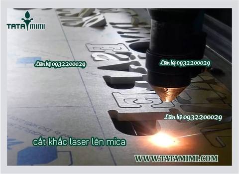 Máy laser cắt mica
