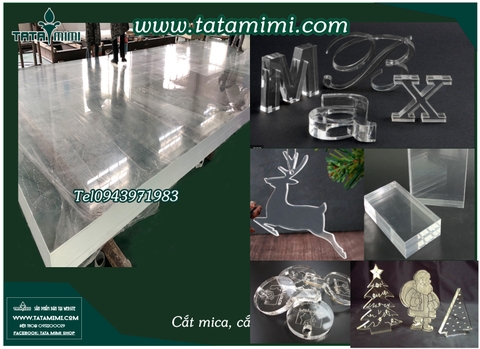 Mica trong cắt sắc nét
