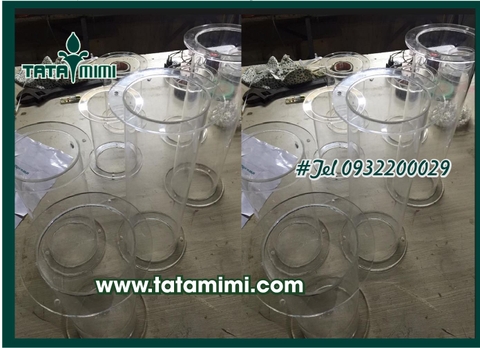 Sản xuất gia công ống mica cắt và in ấn theo yêu cầu