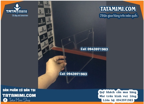 Kệ mica A4 treo tường, kệ mica A4 để bàn, hộp mica 4 poster, checklist A4 treo tường, checklist A3, Checklist A1 và Checklist A0
