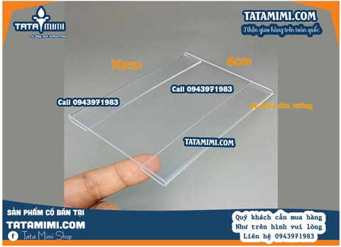 Kệ checklist dán tường 6x9cm loại nhỏ , đặt theo yêu cầu