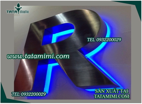 Chữ nổi mica-chữ mica có led- chữ nổi
