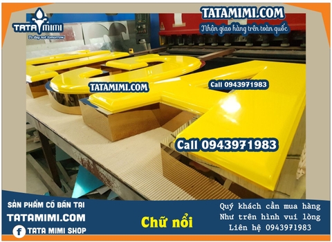 Mica Chữ Nổi - Sự Độc Đáo Từ TATA MIMI Cho Không Gian Quảng Cáo Của Bạn