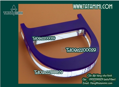 Hút nổi mica thành chữ đẹp