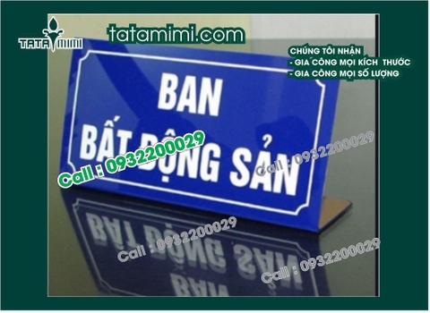Biển chức danh để bàn-biển chức danh lễ tân