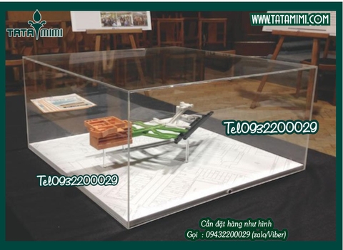 Hộp chụp để mô hình các công trình kiến trúc