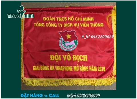 Cờ vải - cờ trao thưởng in lấy liền