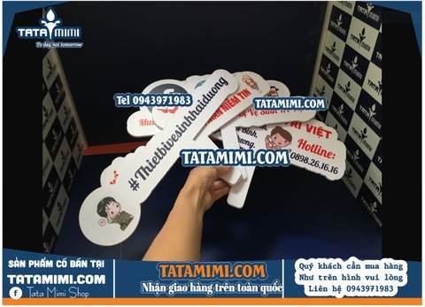 Biển hashtag chụp ảnh cầm tay