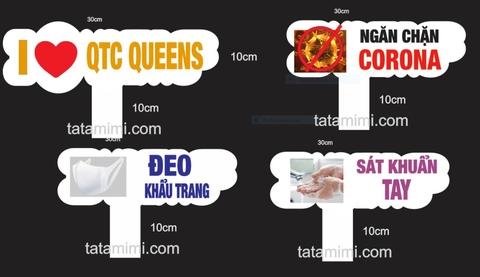 Thiết kế hashtag sự kiện Coronan Bệnh viện K Tân Triều