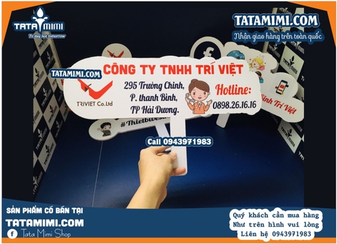 Bảng hashtag cầm tay chụp ảnh