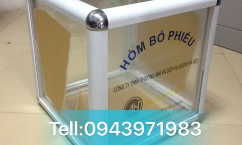 Hòm phiếu dùng cho các hội nghị