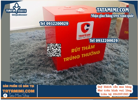 Thùng mica màu là màu in decal hay màu của vật liệu