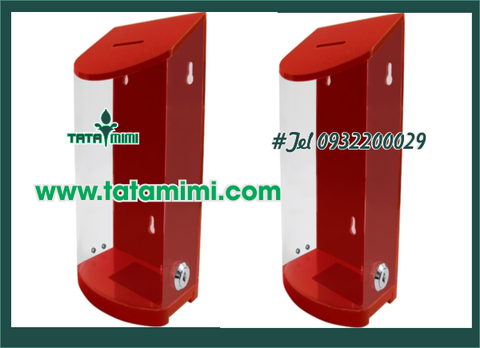 Nhận làm hòm thư góp ý bằng mica trong,màu