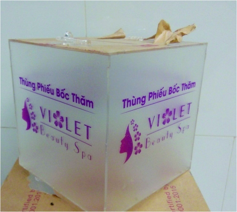 Những ưu thế của việc dùng hòm phiếu mica