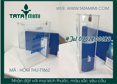 Hòm thư góp ý được thiết kế riêng biệt,sang trọng,bắt mắt