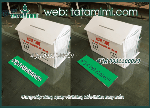 Hòm thư góp ý mái nhà treo tường hoặc để bàn