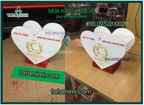 Hòm thư trái tim hàng có sẵn tại kho