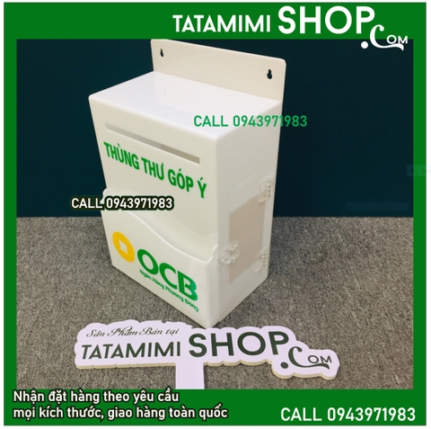 Hòm thư góp ý gắn tường cao cấp