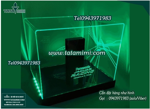 Hộp mica có led mặt nên làm mica mấy mm