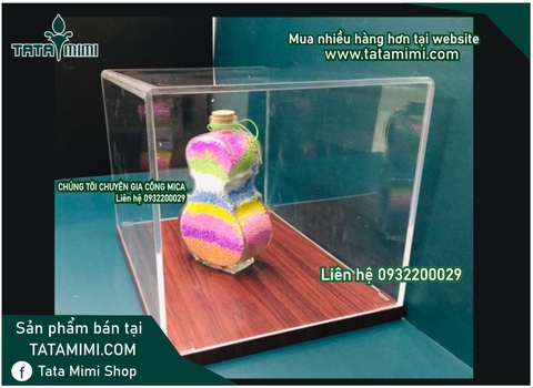 Hộp chụp mô hình từ mica trong